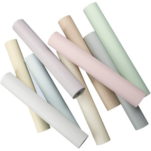 墙纸自粘防水防潮纯色墙贴客厅背景墙卧室宿舍网红壁纸温馨大面积