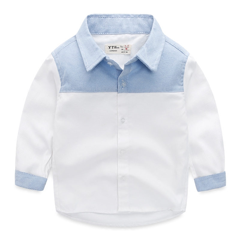 Chemise garcon à manche longue - Ref 2077774 Image 1