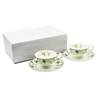 日本NARUMI/鸣海Queen's Memory系列下午茶套餐 /茶杯碟 甜品碟