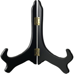 赏盘木展示支架普洱茶饼支架托摆放盘证书奖牌玉石平安扣展示托架