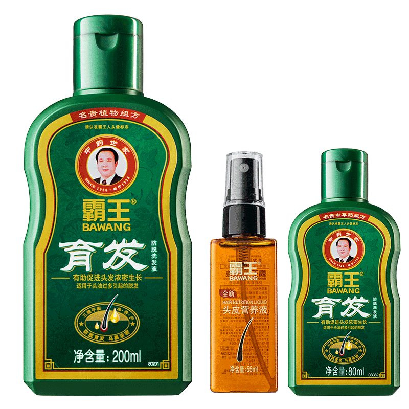 霸王生发增发密发洗发水防脱育发液