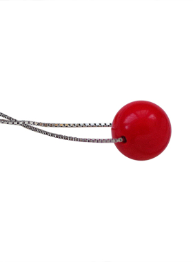 本命年正品朱砂转运珠红色吊坠