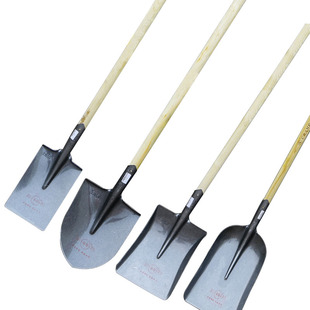 包邮铁锹农用加厚园艺工具铁铲农具铁锹头锰钢尖头锹 平头锹 泥锹
