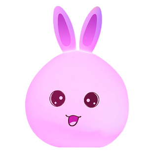 抖音会发光会亮的兔子玩具稀奇古怪好玩减压儿童生日礼物女生女孩