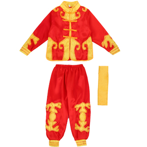 武术中国风幼儿园学生练功服