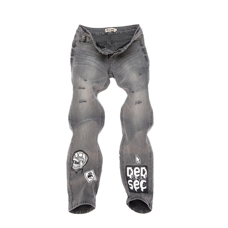 新品watchdogs看门狗2马库斯哈洛维牛仔裤cosplay游戏周边衣服