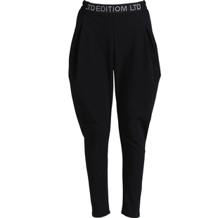 蓝萨2025秋冬高腰哈伦裤女显瘦香蕉时尚休闲小脚宽松长裤骑马裤