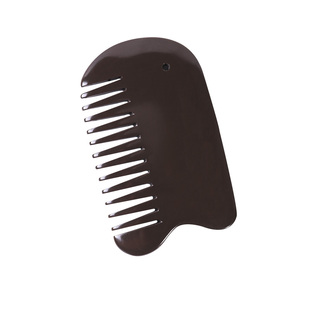 天然玄黄泗滨砭石梳子波浪形多功能按摩板刮痧疏通经络5A级别