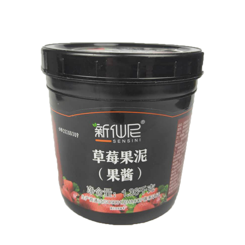新仙尼果泥1360g草莓芒果果酱