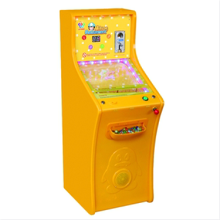 吉童牌新款儿童投币弹珠机游戏机14m玻璃球礼品机糖果机1元扭蛋机