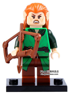 魔戒指环王精灵拼装积木