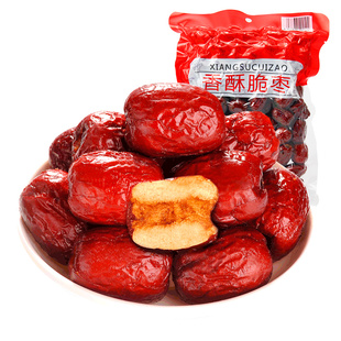 思宏香酥脆灰枣无核红枣干新疆阿克苏特产大枣冬枣翠枣片整箱零食
