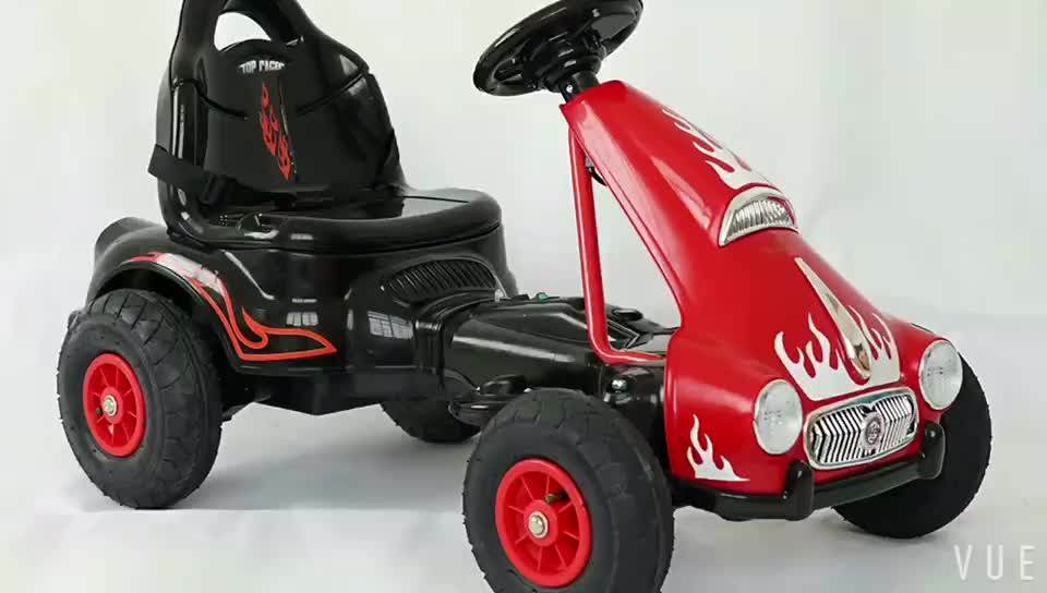 2017 Fashion Pedal Go Cart Wheels Electric Power Ride On Car Toy