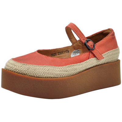 artmu阿木原创防水台搭扣松糕鞋