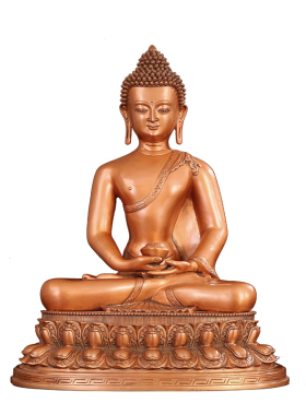 匠泽铜魂 紫铜药师佛阿弥陀佛药师佛如来佛祖释迦牟尼佛像摆件