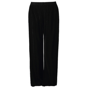 金丝绒太极裤女 秋冬加厚 男中老年练功裤宽松大码不倒绒灯笼裤子