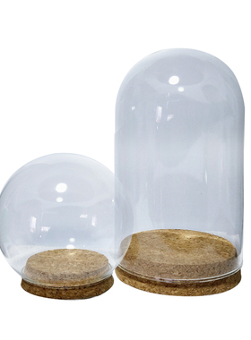 玻璃软木塞手工透明手办收纳