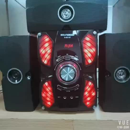 3.1ch Bass Music Box Professional Ktv Karaoke Mini Box Speaker For Home Thrater System With