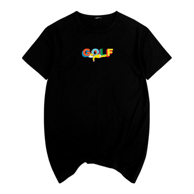GOLF Logo 3D Tyler the creator泰勒造物主辛普森男女短袖T恤