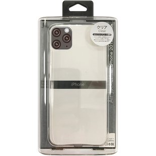 PowerSupport适用苹果11透明手机壳iPhone 11 Pro Max保护套AirJacket磨砂轻薄硬壳轻奢男女个性手机套