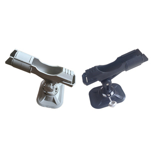 360° 鱼竿座冲锋舟钓鱼船荷鲁斯橡皮艇鱼竿底座支架炮台