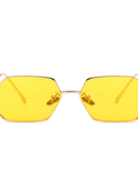 2024新款原宿风欧美女窄框墨镜