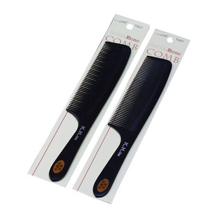 丽娜防静电密齿手柄梳子苹果梳电木梳专业剪发理发梳美发梳耐高温