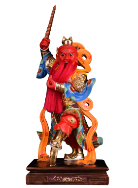 摆件王善隆恩真君神像工艺品
