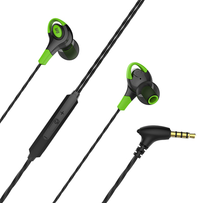 英尚T600入耳式重低音运动耳机手机通用耳塞跑步线控带麦游戏K歌