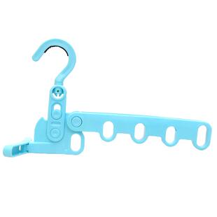 旅行便携式洗漱用品套装可折叠凉衣架多功能旅游学生晾晒挂衣架子