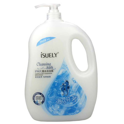 伊丽莱香水沐浴露柔润保湿家庭装