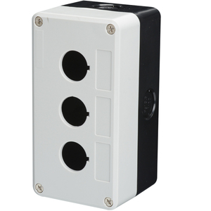 防水按钮盒开关控制盒 12345孔位工业开关指示灯塑料急停盒子22mm