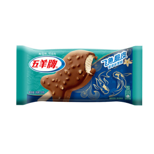 雀巢五羊牌飞鱼脆皮香草味雪糕整箱24支装冰淇淋整箱批巧克力脆皮