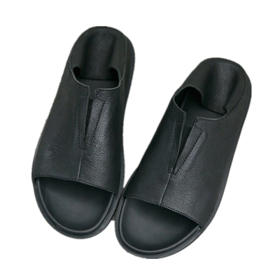 夏套欧洲站走秀款露趾半拖凉鞋