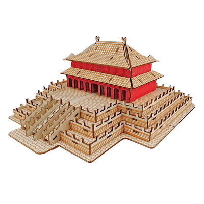 益智玩具太和殿天坛故宫长城