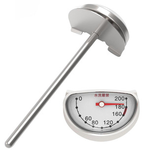开泰油温计油炸锅天妇罗配件食品不锈钢自动测温厨房油炸锅温度计