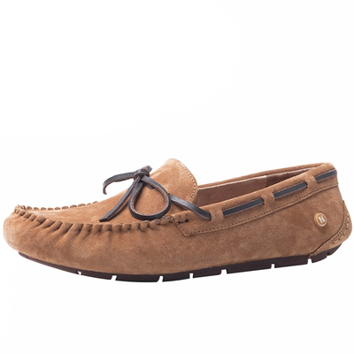 澳洲khhugg豆豆鞋男懒人一脚蹬