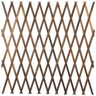 防腐木栅栏网格花架月季爬藤架围栏栅栏阳台室内装饰户外庭院篱笆