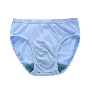 AB男内裤三角裤纯棉高腰抗菌档全棉宽松大码爸爸中老年ab短裤0922