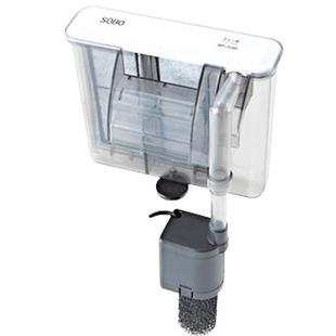 松宝鱼缸壁挂过滤器超薄瀑布式过滤器水族箱增氧循环过滤超静音泵