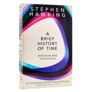 时间简史:从大爆炸到黑洞 英文原版书籍 A Brief History of Time 史蒂芬霍金著 科学巨作 宇宙知识自然科学科技畅销科普