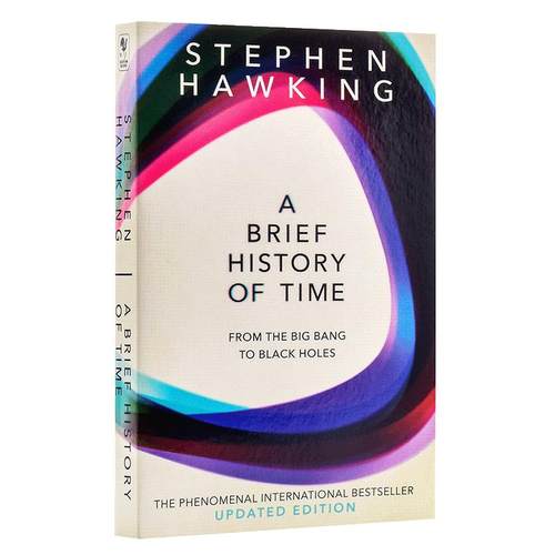 时间简史：从大爆炸到黑洞 英文原版书籍 A Brief History of Time 史蒂芬霍金著 科学巨作 宇宙知识自然科学科技畅销科普