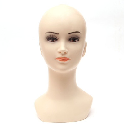 女头模型道具帽子假发展示