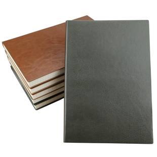 A5平装软抄本 25K商务办公100g道林纸记事本空白横线方格本推荐