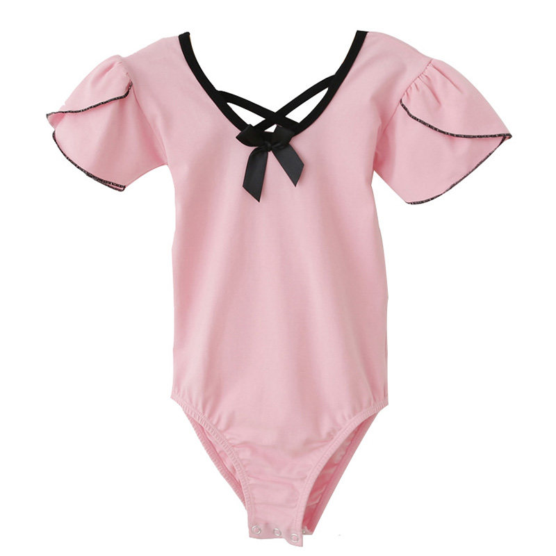 幼儿园儿童舞蹈服女童夏季短袖练功服芭蕾舞纱裙拉丁舞服舞演出服
