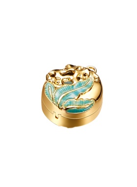 原创盒子香薰精油纯银随身挂件