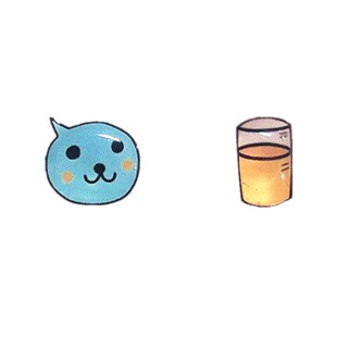 卡通酷儿元素防过敏纯银学生耳钉无耳洞耳夹吸铁石萌萌哒不对称女