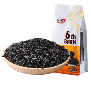 3号野米苏比利尔冰湖黑孤菰米松针米454g包邮农家自产五谷杂粗粮