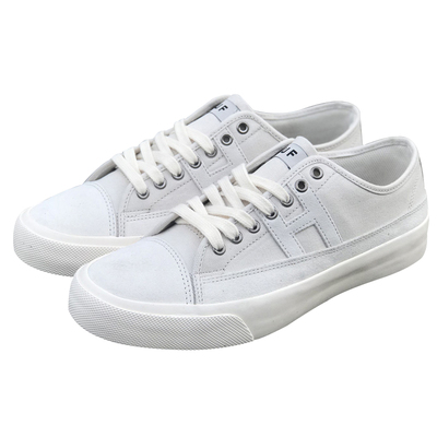 低帮灰白翻毛极限滑板情侣运动鞋