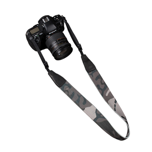 cam-in棉质迷彩款单反数码相机背带 适用索尼微单相机肩带cam1001